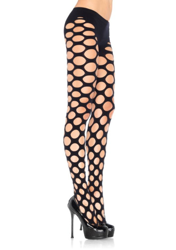 Колготки с круглыми прорезями Колготки с круглыми прорезями
