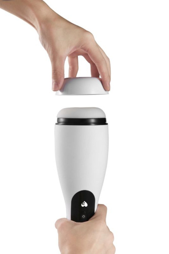 Белый инновационный мастурбатор Good night с имитацией орального секса фото 6 Белый инновационный мастурбатор Good night с имитацией орального секса фото 6