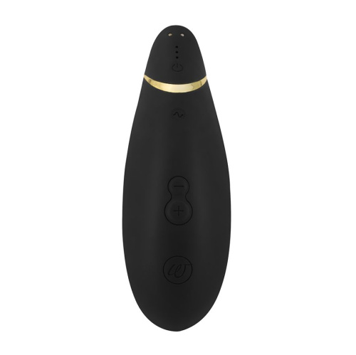Черный бесконтактный клиторальный стимулятор Womanizer The Original Premium фото 3
