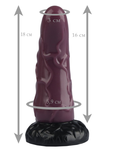 Кориневая анальная втулка с венками - 18 см. фото 2 Кориневая анальная втулка с венками - 18 см. фото 2