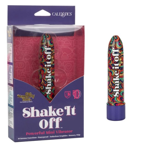 Мини-вибратор Shake It Off Powerful Mini Vibrator - 12,75 см. фото 2