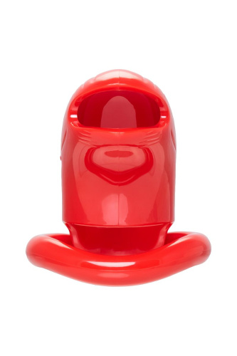 Красный мужской пояс верности из пластика фото 6 Красный мужской пояс верности из пластика фото 6