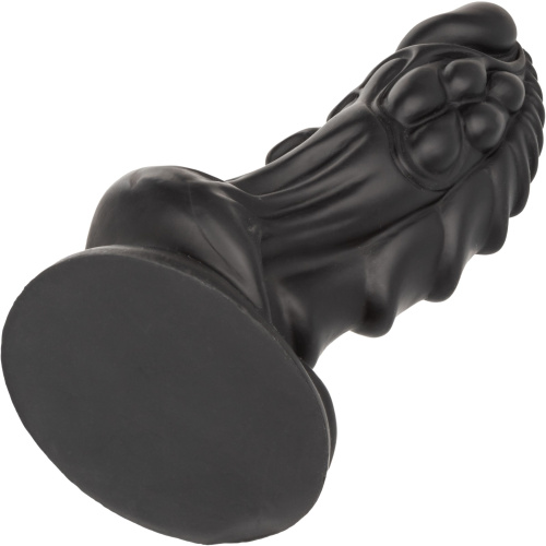 Черный фантазийный фаллоимитатор The Martian - 19,7 см. фото 4