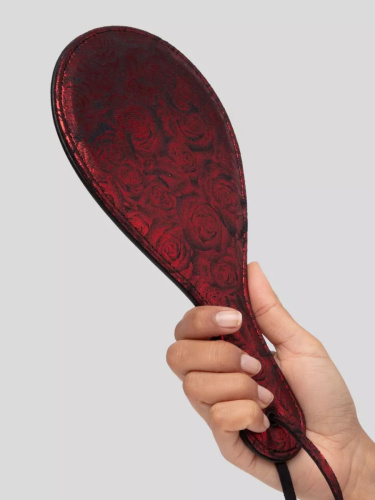Стильная широкая шлепалка Reversible Dual Texture Round Paddle - 28 см. фото 3
