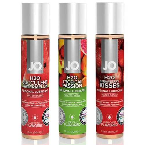 Подарочный набор ароматизированных лубрикантов Tri-Me Triple Pack Flavors фото 2