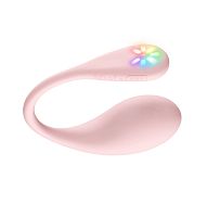 Розовое интерактивное виброяйцо Spot