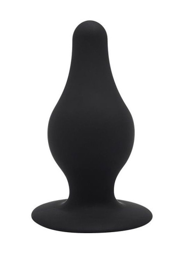 Черный анальный стимулятор DUAL DENSITY PLEASURE PLUG L - 10,2 см. Черный анальный стимулятор DUAL DENSITY PLEASURE PLUG L - 10,2 см.