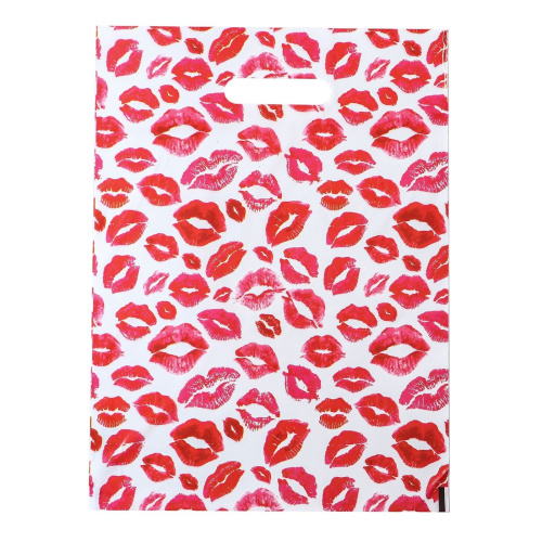 Пакет «Поцелуи» - 30 х 40 см. Пакет «Поцелуи» - 30 х 40 см.