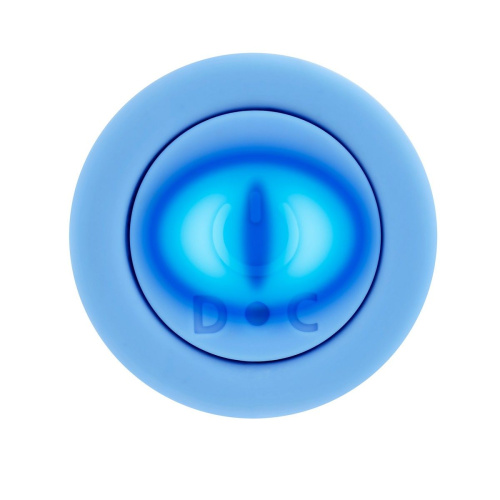 Голубой wand-вибратор Out Of The Blue - 10,5 см. фото 3