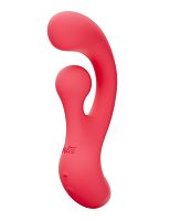 Ротационный вибратор-кролик Sway - 17,5 см.