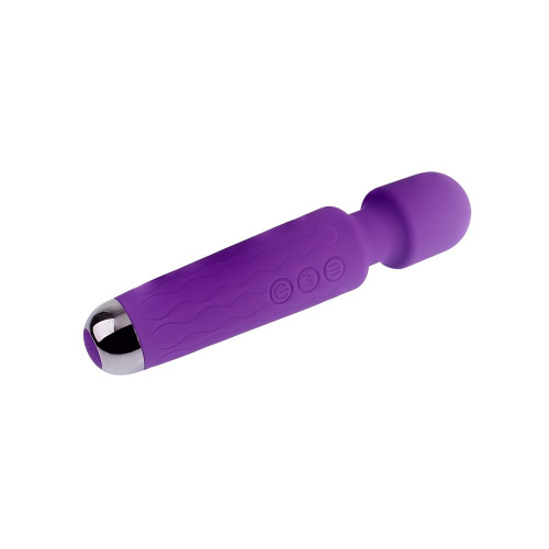 Фиолетовый жезловый вибратор Wacko Touch Massager - 20,3 см. фото 3