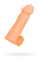 Оранжевая сувенирная свеча «Пенис»