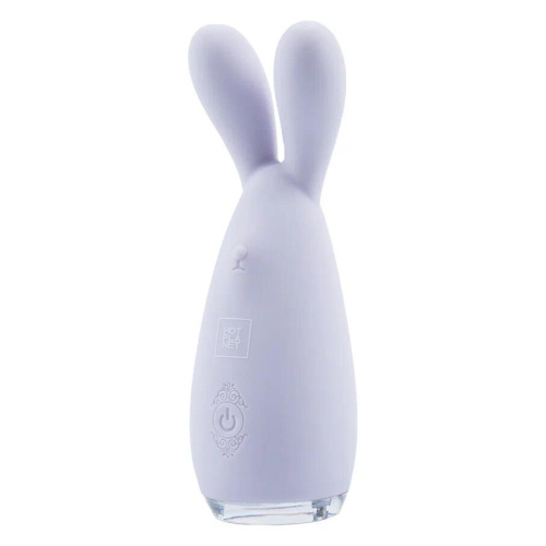 Сиреневый мини-вибратор Reba с мягкими ушками Сиреневый мини-вибратор Reba с мягкими ушками