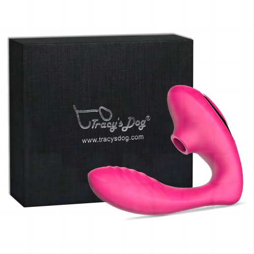 Розовый вибромассажер Clitoral Sucking Vibrator OG для стимуляции клитора и точки G фото 2