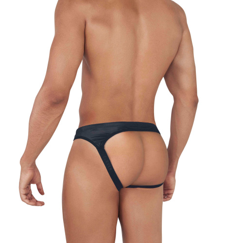 Сексуальные черные трусы-джоки Audacity Jockstrap фото 3