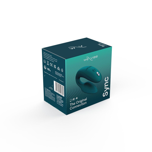 Зеленый вибратор для пар We-Vibe Sync 2 фото 6