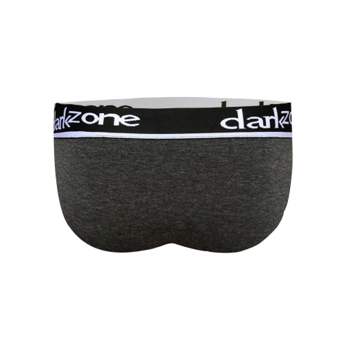 Темно-серые мужские трусы-брифы с вырезом фото 5 Темно-серые мужские трусы-брифы с вырезом фото 5