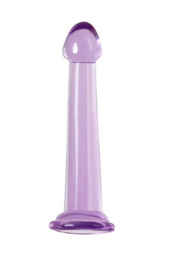 Фиолетовый фаллоимитатор Jelly Dildo M - 18 см. Фиолетовый фаллоимитатор Jelly Dildo M - 18 см.