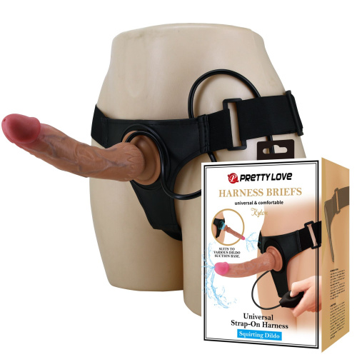 Женский страпон с эффектом эякуляции Kyton фото 3