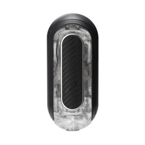 Черный мастурбатор Tenga Flip Zero Gravity с вибрацией фото 2