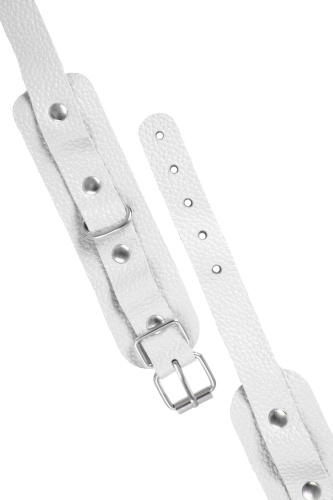 Белые мини-оковы со скруглёнными углами фото 7 Белые мини-оковы со скруглёнными углами фото 7