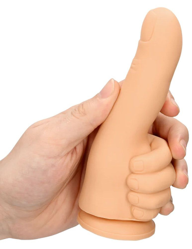 Телесный фаллоимитатор в форме пальца Thumbs Up - 17,2 см. фото 3 Телесный фаллоимитатор в форме пальца Thumbs Up - 17,2 см. фото 3