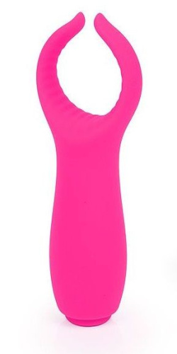 Ярко-розовый клиторальный стимулятор Grant