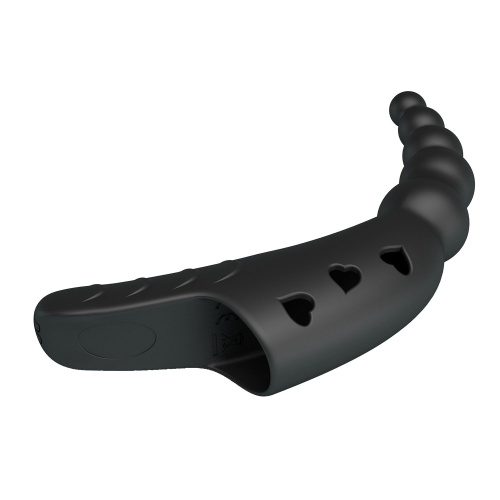 Черный вибратор на палец Jordin - 12,2 см. фото 6 Черный вибратор на палец Jordin - 12,2 см. фото 6