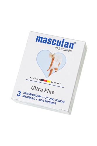 Особо тонкие презервативы Masculan Ultra Fine - 3 шт. фото 2