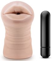 Телесный мастурбатор-ротик Skye