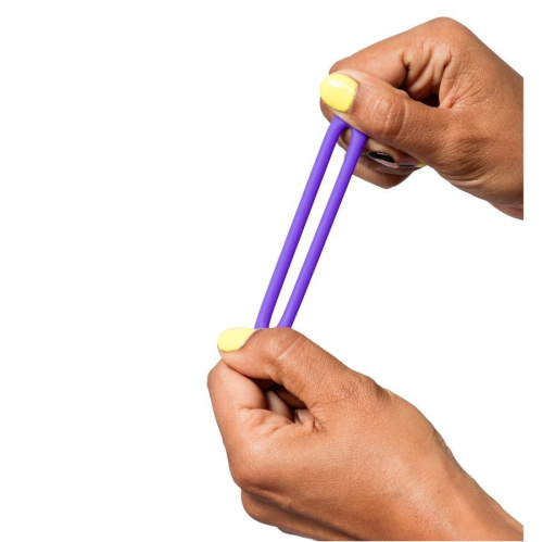 Набор из 3 фиолетовых эрекционных колец Remix Trio фото 3