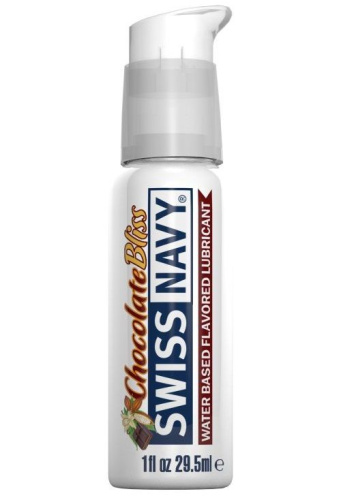Лубрикант с ароматом шоколада Swiss Navy Chocolate Bliss Lube - 29,5 мл. фото 2