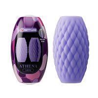 Сиреневый нереалистичный мастурбатор Athena