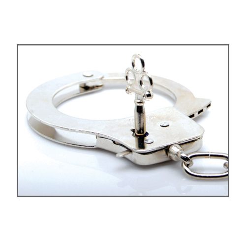 Металлические наручники Metal Handcuffs с ключиками фото 2