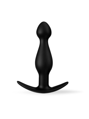 Черная силиконовая анальная втулка - 11,5 см. фото 3 Черная силиконовая анальная втулка - 11,5 см. фото 3