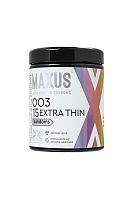 Экстремально тонкие презервативы MAXUS 003 Extra Thin - 15 шт.