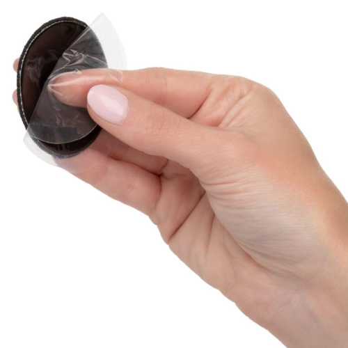 Черные круглые пэстисы Round Pasties фото 4