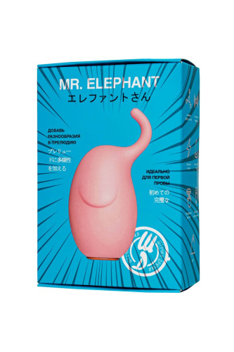 Розовый клиторальный стимулятор Mr. Elephant фото 10