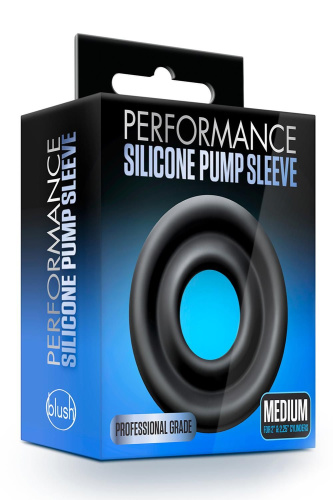 Черный уплотнитель на вакуумную помпу Silicone Pump Sleeve Medium фото 3