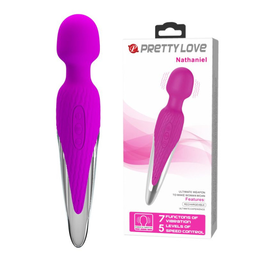 Жезловый вибромассажер Nathaniel фото 2 Жезловый вибромассажер Nathaniel фото 2