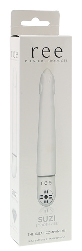 Белый вибратор Suzi - 15 см. фото 2 Белый вибратор Suzi - 15 см. фото 2