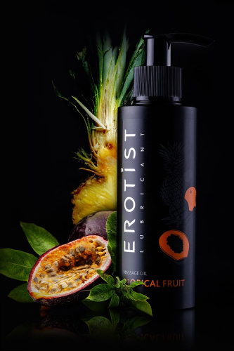 Массажное масло Erotist TROPICAL FRUIT с ароматом тропических фруктов - 150 мл. фото 5