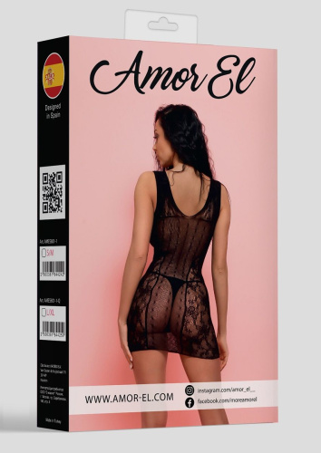 Эротическое мини-платье с глубоким круглым вырезом фото 4