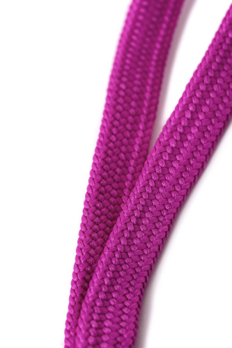 Фиолетовая вибропуля на ремешке - 5,5 см. фото 4