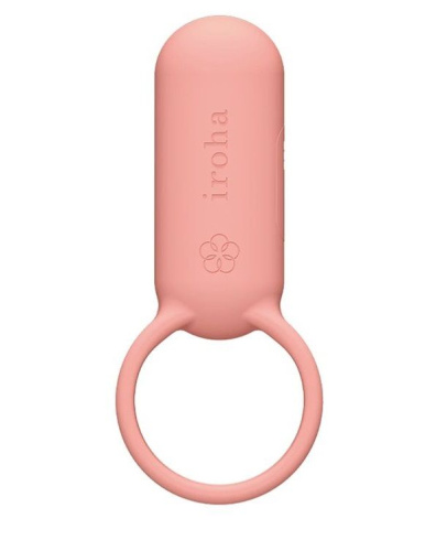 Коралловое эрекционное кольцо Iroha SVR Coral Pink фото 2