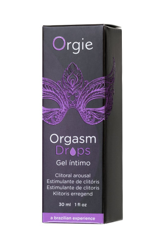 Интимный гель для клитора ORGIE Orgasm Drops - 30 мл. фото 5