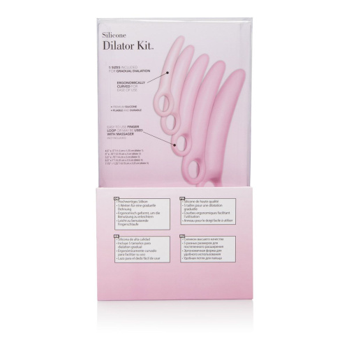 Набор из 5 диляторов разного размера Silicone Dilator Kit 5-Piece Set фото 6 Набор из 5 диляторов разного размера Silicone Dilator Kit 5-Piece Set фото 6