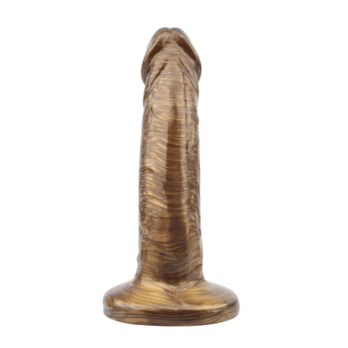 Золотистый фаллоимитатор Dixon Cider - 18,5 см. фото 3