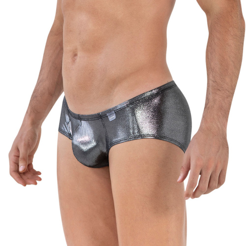 Серебристые трусы-брифы Chakra Latin Brief фото 2