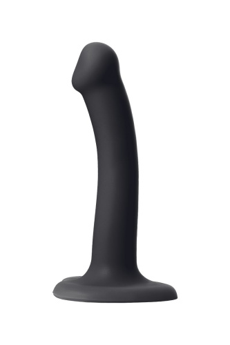 Черный фаллос на присоске Silicone Bendable Dildo S - 17 см. фото 4 Черный фаллос на присоске Silicone Bendable Dildo S - 17 см. фото 4